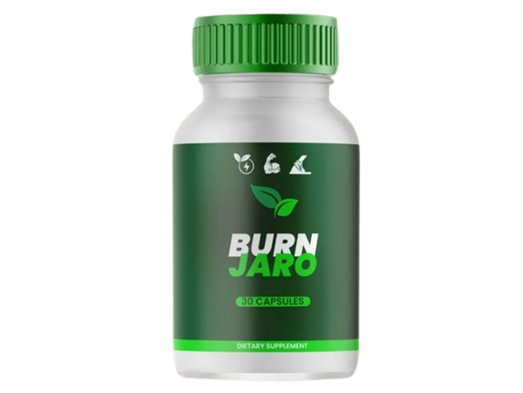 Burn Jaro capsule bottle for digestion gut balance and energy support