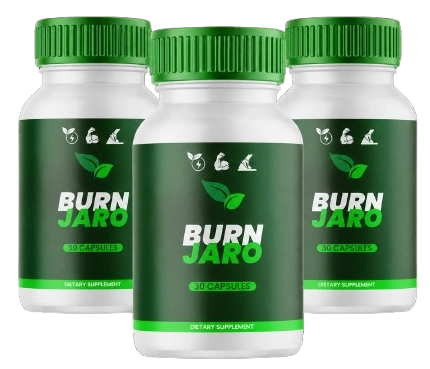 Burn Jaro capsule bottles for digestion and daily wellness